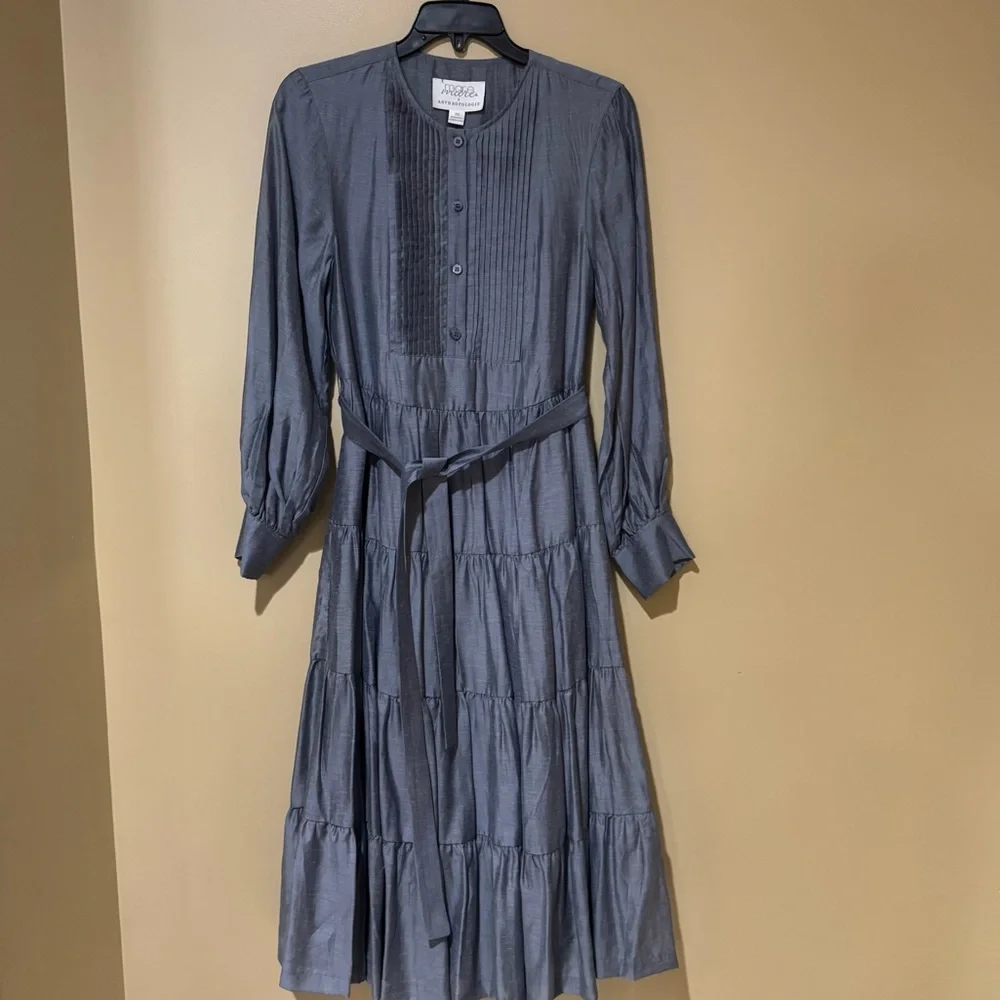 Anthropologie x Mare Women's Agosta Tiered Maxi Dress - Picture 2 of 8